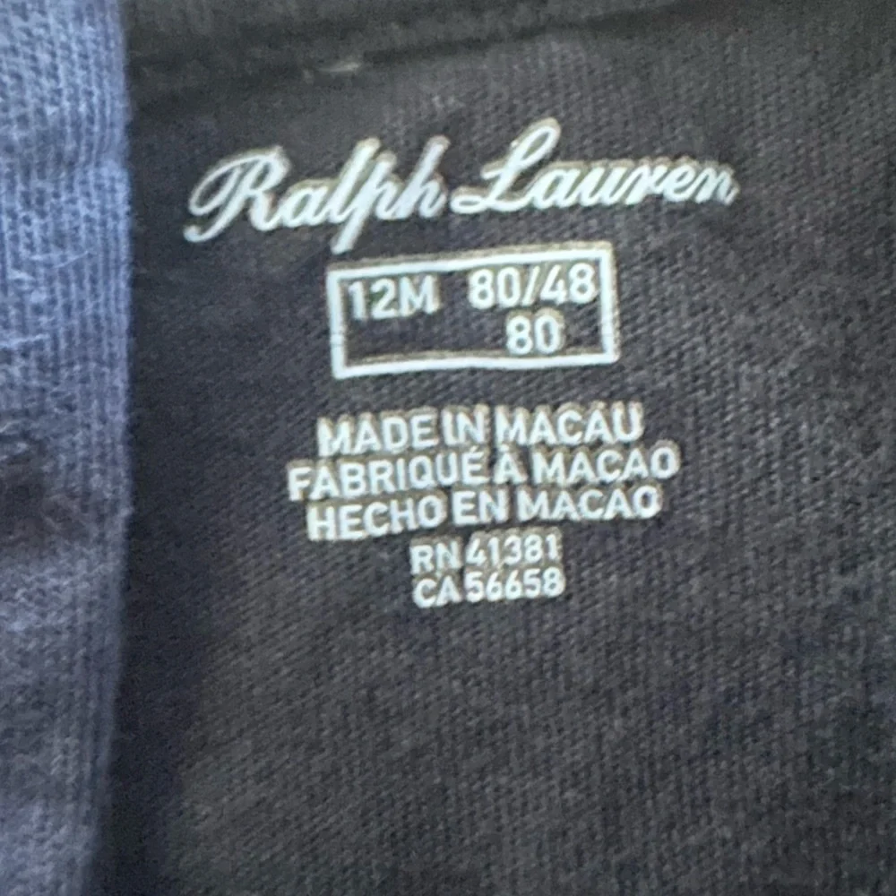 Ralph Lauren Bear Tee Shirt Dress 12mo